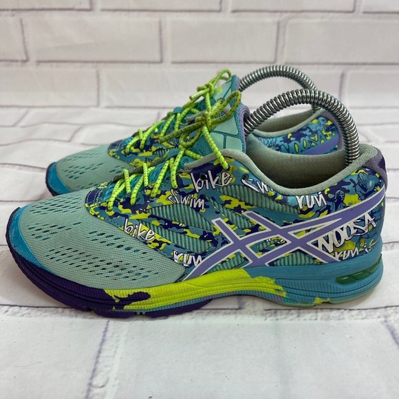 Asics Gel Noosa Tri 10 Running Shoes blue purple - Picture 4 of 10